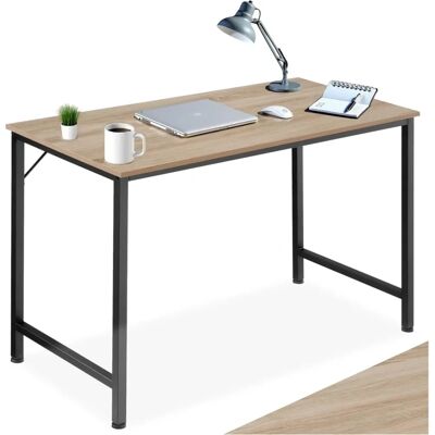 Bureau Industriel Tectake Chêne Sonoma - 120cm Bureau - Publicité Bureau Industriel Tectake Chêne Sonoma - 120cm Bureau - Publicité