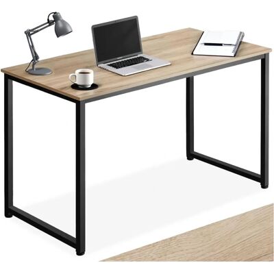 Bureau Tectake Flint - Chêne Sonoma - 120cm - Publicité Bureau Tectake Flint - Chêne Sonoma - 120cm - Publicité