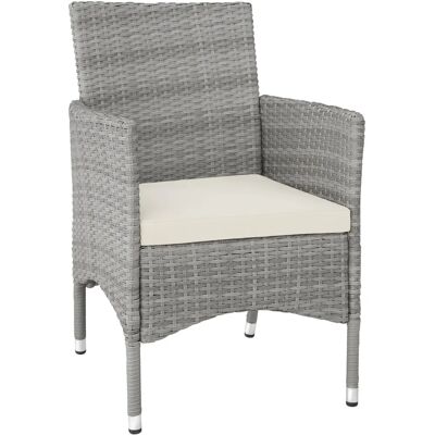 tectake Chaise de Jardin en Poly-Rattan avec Coussin d'Assise - globalPoly-Rattan (TT404553) - Publicité tectake Chaise de Jardin en Poly-Rattan avec Coussin d'Assise - globalPoly-Rattan (TT404553) - Publicité