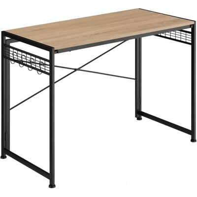 Tectake Opklapbare Bureau Paterson - Eiken Sonoma - 102x51x77cm Tectake Opklapbare Bureau Paterson - Eiken Sonoma - 102x51x77cm
