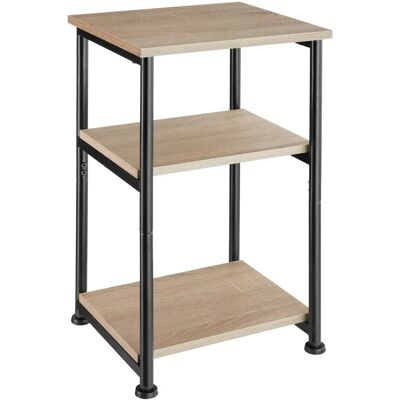 Tectake Industrial Light Wood Side Table - Side Table Tectake Industrial Light Wood Side Table - Side Table