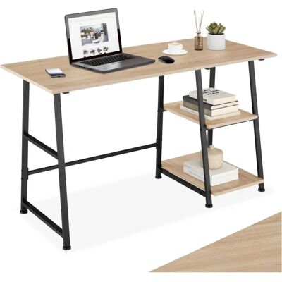 Tectake Psací stůl Paisley - 120x50x73,5cm Světlý dub průmyslový Tectake Psací stůl Paisley - 120x50x73,5cm Světlý dub průmyslový