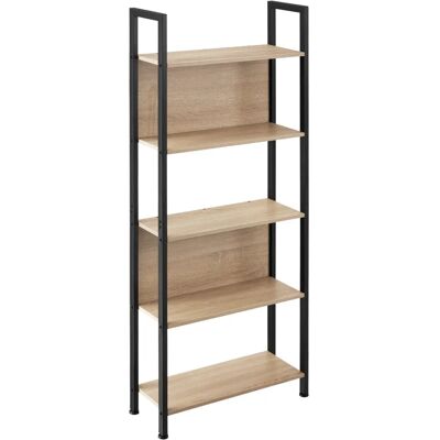 Tectake Westport Industrieregalsystem - Licht Eiche Sonoma - 5 Regale Tectake Westport Industrieregalsystem - Licht Eiche Sonoma - 5 Regale