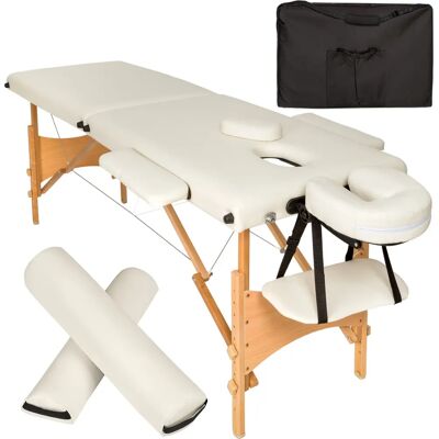 Tectake 404744 Massage-Tisch - tragbar, verstellbar, mit Zubehör Tectake 404744 Massage-Tisch - tragbar, verstellbar, mit Zubehör