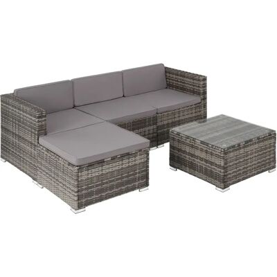 tectake TT404782 - Garten Lounge Set - Wetterfest & Stilvoll tectake TT404782 - Garten Lounge Set - Wetterfest & Stilvoll