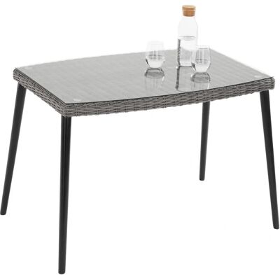 tectake Gartenset - Grau, Aluminium, Kissen tectake Gartenset - Grau, Aluminium, Kissen