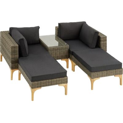 tectake TT404797 - Gartengruppe - natur tectake TT404797 - Gartengruppe - natur