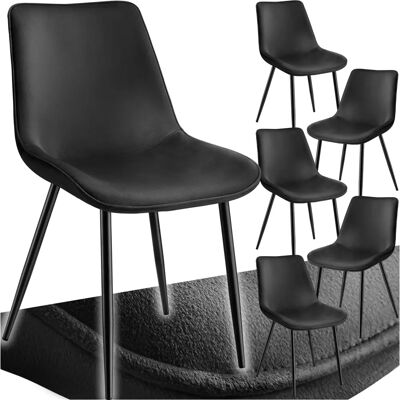 Ensemble de 6 Chaises Monroe TECTAKE - Ergonomiques, Stables, Faciles à Monter - Publicité Ensemble de 6 Chaises Monroe TECTAKE - Ergonomiques, Stables, Faciles à Monter - Publicité