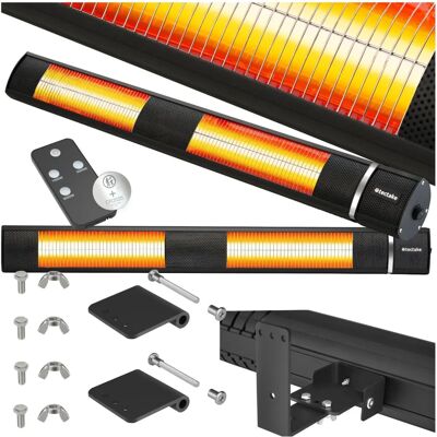 Tectake Solaris Horizon Grzejnik podczerwony - 3000W, Rama z Aluminium Tectake Solaris Horizon Grzejnik podczerwony - 3000W, Rama z Aluminium