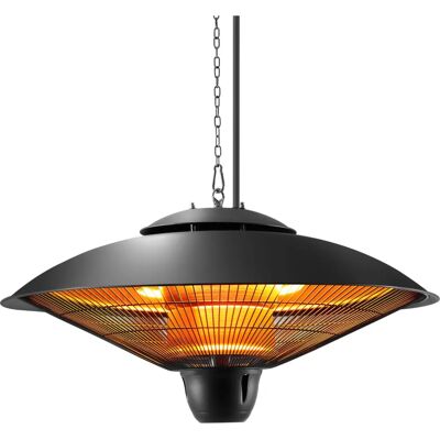 Tectake Ogrzewacz podczerwieni Solaris Orbit 2500 W - Podczerwień, Montaż sufitowy, Aluminium Tectake Ogrzewacz podczerwieni Solaris Orbit 2500 W - Podczerwień, Montaż sufitowy, Aluminium