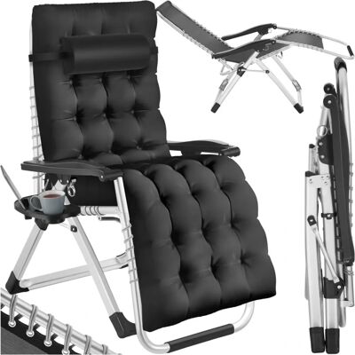 Tectake - Opvouwbare Cloud Ligstoel met verstelbare rug Tectake - Opvouwbare Cloud Ligstoel met verstelbare rug