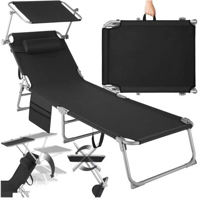 Silla de jardín ajustable Chloé de tectake - Silla plegable Silla de jardín ajustable Chloé de tectake - Silla plegable