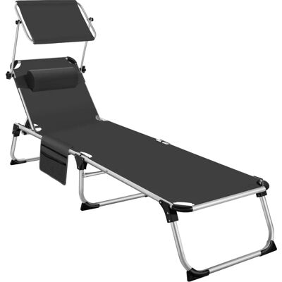 Tectake Aurelie Aluminium Sonnenliege - Verstellbar 6 Positionen Tectake Aurelie Aluminium Sonnenliege - Verstellbar 6 Positionen