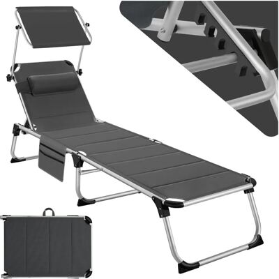 Tectake Lorella Foldable Sun Lounger - Relax Chair Tectake Lorella Foldable Sun Lounger - Relax Chair
