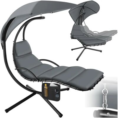 Tectake Elaria Hängeliege - Garten, Hängesessel, UV-Sonnenschutz Tectake Elaria Hängeliege - Garten, Hängesessel, UV-Sonnenschutz