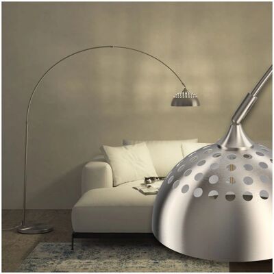Tectake Arcus Lampe sur pied - Design rétro réglable - Publicité Tectake Arcus Lampe sur pied - Design rétro réglable - Publicité