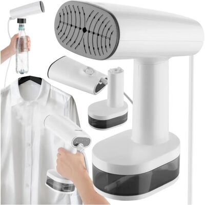 Tectake Kleiderdampfer - 370ml, 1640W, 3 Dampfstufen - Textilpflege Tectake Kleiderdampfer - 370ml, 1640W, 3 Dampfstufen - Textilpflege