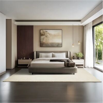 tectake - Soft Zone - Beige - 200x290 cm - Tapijt tectake - Soft Zone - Beige - 200x290 cm - Tapijt