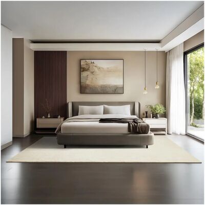 tectake - Soft Zone - Beige - 200x290 cm - Teppich tectake - Soft Zone - Beige - 200x290 cm - Teppich