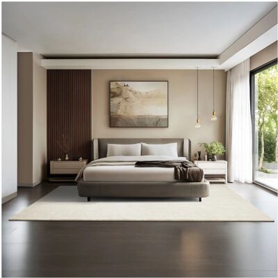 tectake Soft Zone Vloerkleed - crème, 200 x 290 cm tectake Soft Zone Vloerkleed - crème, 200 x 290 cm