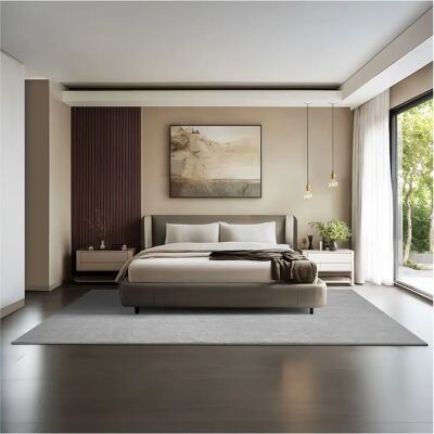 Tectake Soft Zone - Gray Carpet - 200x290cm - Carpe Tectake Soft Zone - Gray Carpet - 200x290cm - Carpe