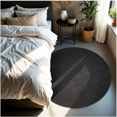 Tectake Soft Zone Anthracite 120cm Carpet Tectake Soft Zone Anthracite 120cm Carpet