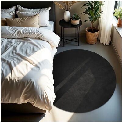 tectake - Soft Zone Kurzflorteppich - Black tectake - Soft Zone Kurzflorteppich - Black