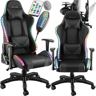 Krzesło gaming Tartaros - LED, Masaż, Ergonomiczne Krzesło gaming Tartaros - LED, Masaż, Ergonomiczne