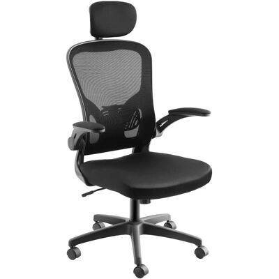 Tectake Kancelářská Židle Arges - Ergonomická s Nastavitelnou Hlavovou Opěrkou - Otáčecí Židle Tectake Kancelářská Židle Arges - Ergonomická s Nastavitelnou Hlavovou Opěrkou - Otáčecí Židle