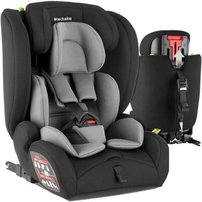 Tectake Emely Autositz - 5-Punkt, i-Size, ISOFIX, Dunkelgrau Tectake Emely Autositz - 5-Punkt, i-Size, ISOFIX, Dunkelgrau
