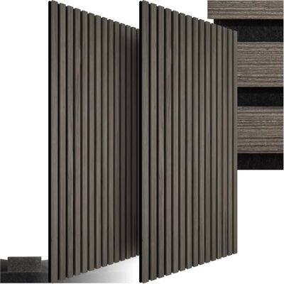 Tectake Panneaux Acoustiques Sonic Wall - Effet Bois Moderne - Publicité Tectake Panneaux Acoustiques Sonic Wall - Effet Bois Moderne - Publicité