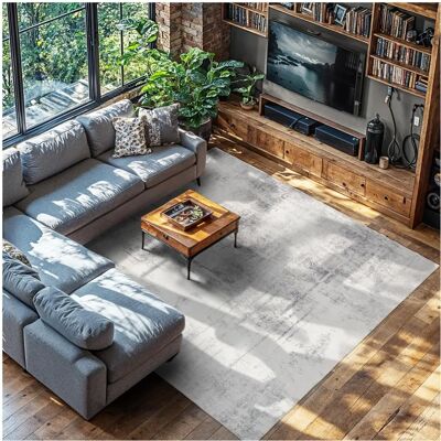 Tectake Nadira Vintage Kortflor Tapijt - Tapijt Tectake Nadira Vintage Kortflor Tapijt - Tapijt