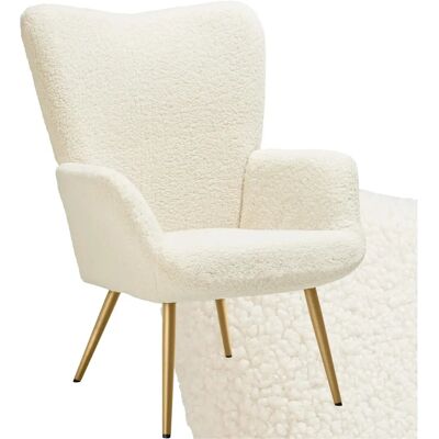 Tectake Hygge Sessel - Ergonomisch, Gepolstert, 150kg Belastbarkeit Tectake Hygge Sessel - Ergonomisch, Gepolstert, 150kg Belastbarkeit