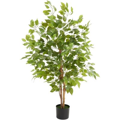 Ficus Artificiel Fida - Texture Réaliste - 120cm - Publicité Ficus Artificiel Fida - Texture Réaliste - 120cm - Publicité