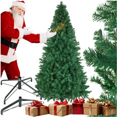 Tectake GmbH Dasher sztuczne drzewko bożonarodzeniowe - 230cm, Zielony Tectake GmbH Dasher sztuczne drzewko bożonarodzeniowe - 230cm, Zielony