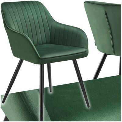 Tectake Marilyn Samtpolsterstuhl - Esszimmer- & Lounge Tectake Marilyn Samtpolsterstuhl - Esszimmer- & Lounge