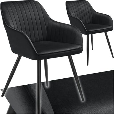 Silla Marilyn de Tectake - Terciopelo acolchado Silla Marilyn de Tectake - Terciopelo acolchado