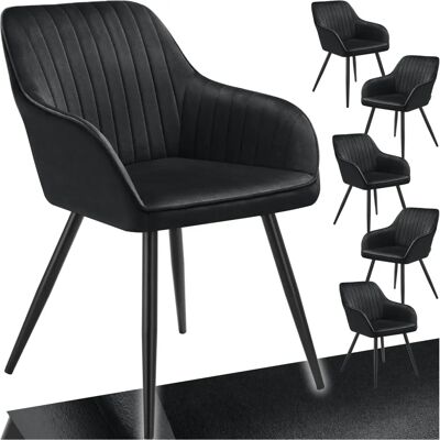 Silla Marilyn de Terciopelo - Juego de 6 Silla Marilyn de Terciopelo - Juego de 6