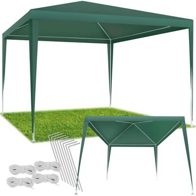 tectake Pavillon Farah, wasserdicht, Stecksystem, 3x3m - grün tectake Pavillon Farah, wasserdicht, Stecksystem, 3x3m - grün