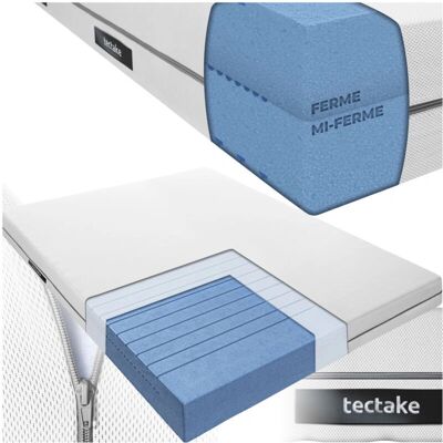 tectake Sky - H2/H3 - 3D-Mesh - 140x200 cm - Matratze tectake Sky - H2/H3 - 3D-Mesh - 140x200 cm - Matratze