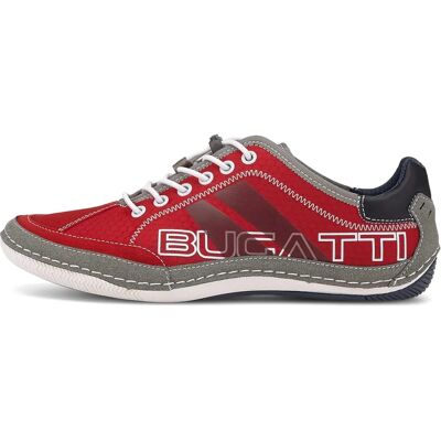 Bugatti Canario 45 - Leather Textile Upper, Removable Insole, Easy Fit - Men's Shoes Bugatti Canario 45 - Leather Textile Upper, Removable Insole, Easy Fit - Men's Shoes