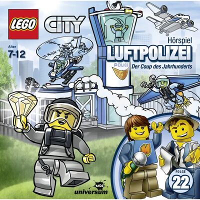 Lego City 22: Luftpolizei - Spielzeugset - Polizei und Hubschrauber - Über 100 Teile Lego City 22: Luftpolizei - Spielzeugset - Polizei und Hubschrauber - Über 100 Teile