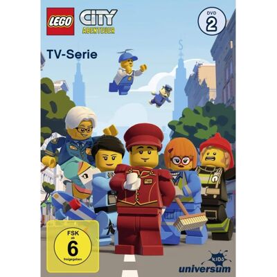 Lego City Abenteuer TV-Serie DVD 2 - Gebraucht - Polizei, Feuerwehr, Tiere Lego City Abenteuer TV-Serie DVD 2 - Gebraucht - Polizei, Feuerwehr, Tiere
