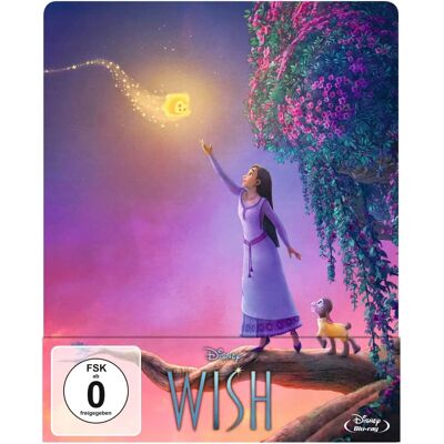 Walt Disney Wish Steelbook - Blu-ray Walt Disney Wish Steelbook - Blu-ray