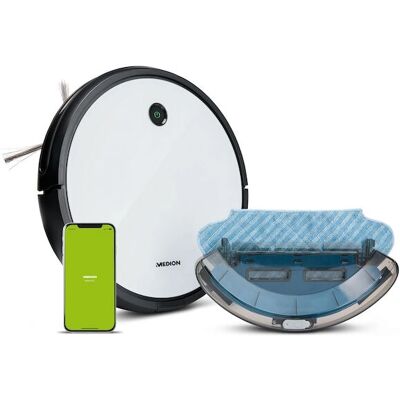 Medion MD 19601 - Blanco - Robot Aspirador Medion MD 19601 - Blanco - Robot Aspirador