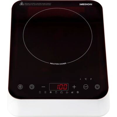 MEDION MD 18490 - Schwarz, Weiß - Induktionskochplatte MEDION MD 18490 - Schwarz, Weiß - Induktionskochplatte