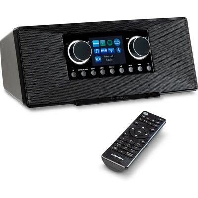Radio Internet Medion P85333 - Tuner analogique & numérique - 12W - Écran TFT Radio Internet Medion P85333 - Tuner analogique & numérique - 12W - Écran TFT