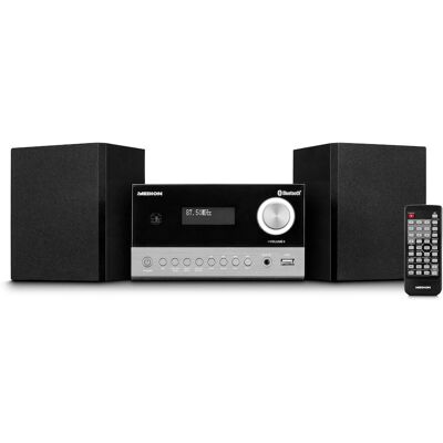 MEDION LIFE E64088 - Micro système - 10 W - Noir, Métallique - Publicité MEDION LIFE E64088 - Micro système - 10 W - Noir, Métallique - Publicité