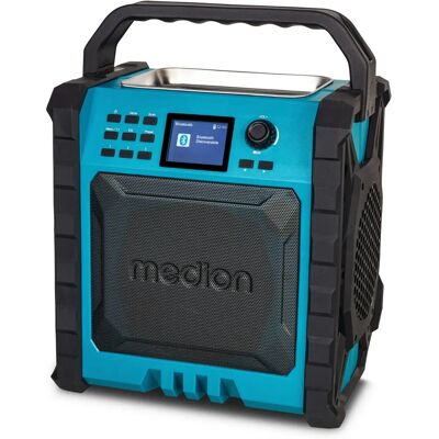 MEDION P66896 Radio Digital Portátil - Sintonizador híbrido, Bluetooth, IP54 MEDION P66896 Radio Digital Portátil - Sintonizador híbrido, Bluetooth, IP54