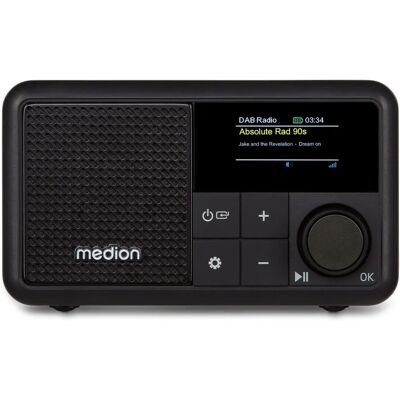 Medion S66822 Radio Numérique Portable - Radio Numérique Portable - Publicité Medion S66822 Radio Numérique Portable - Radio Numérique Portable - Publicité